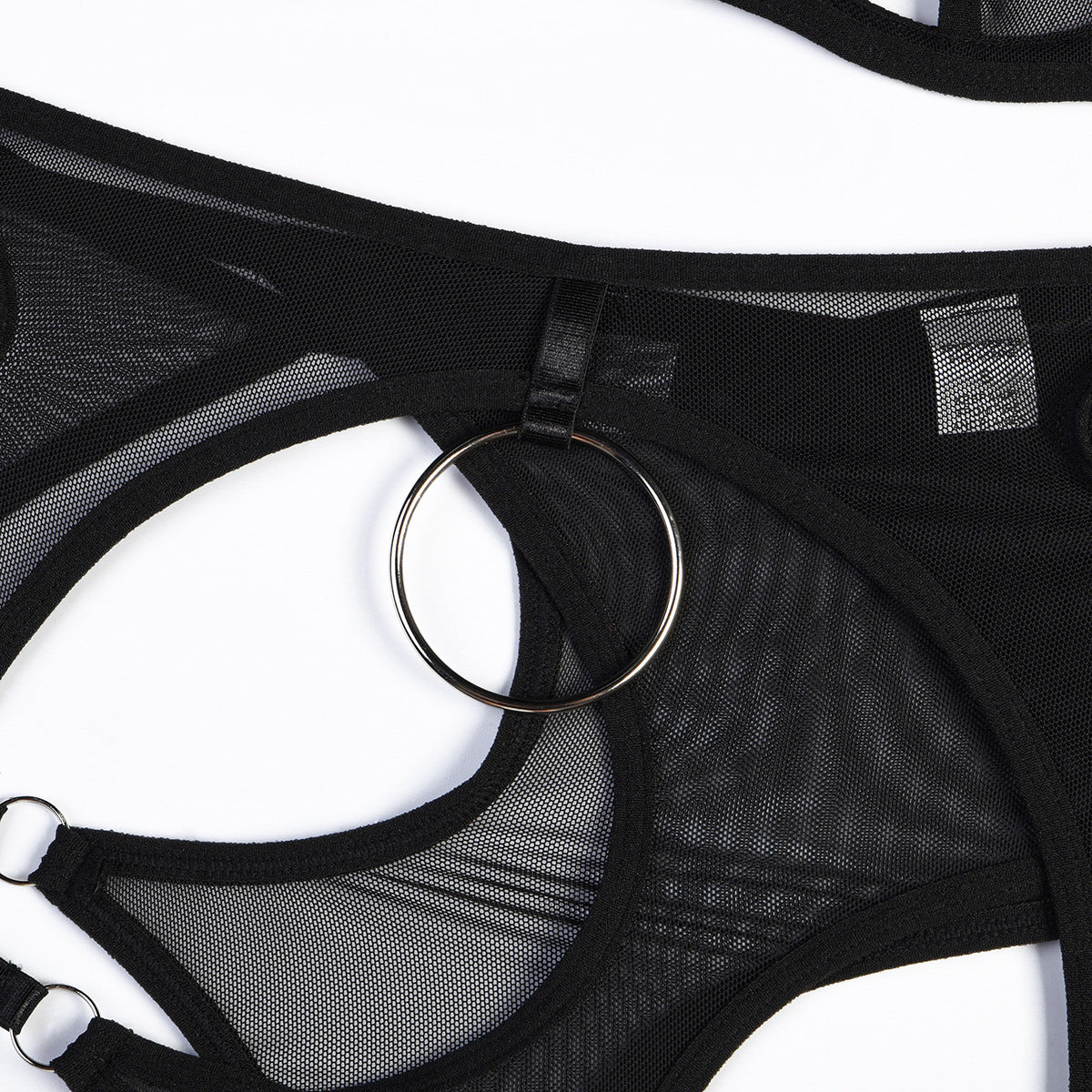 Komplet bielizny z wycięciami na romantyczne wieczory Alison