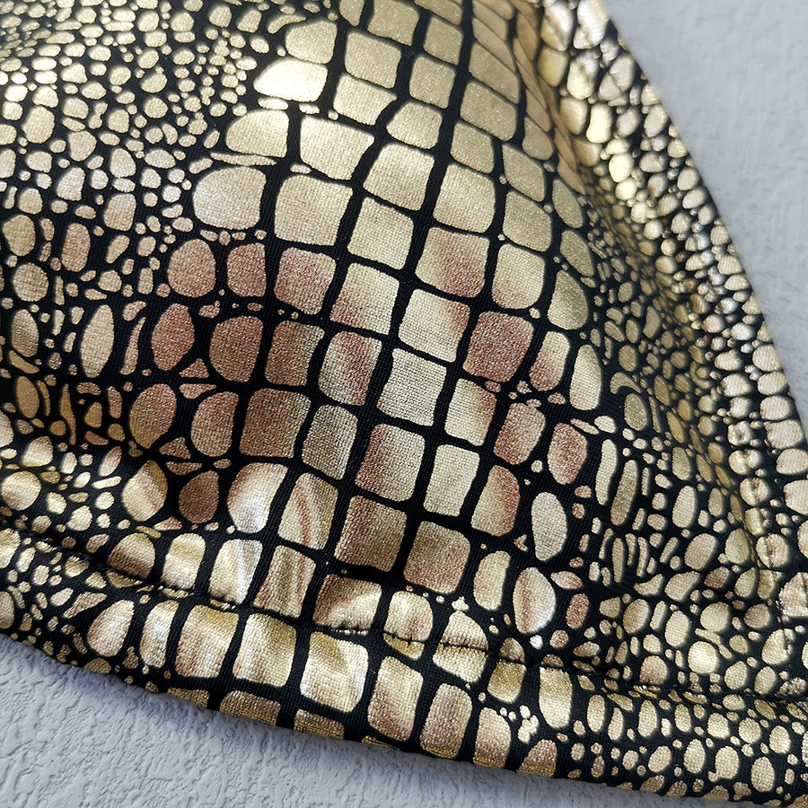 bikini z wzorem zwierzęcym odporne na chlor i słoną wodę Lenke