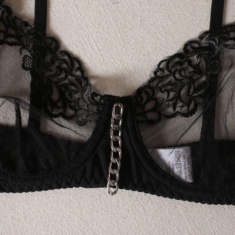 Komplet bielizny z łańcuszkami na romantyczne wieczory Enrichetta