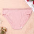 Figi damskie z elastycznym pasem na co dzień Esma Różowy