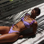 Bikini z kwiatowym wzorem na lato Daisha