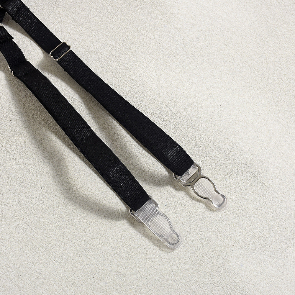 Komplet bielizny w kropki z regulowanymi ramiączkami na romantyczne wieczory Nynke