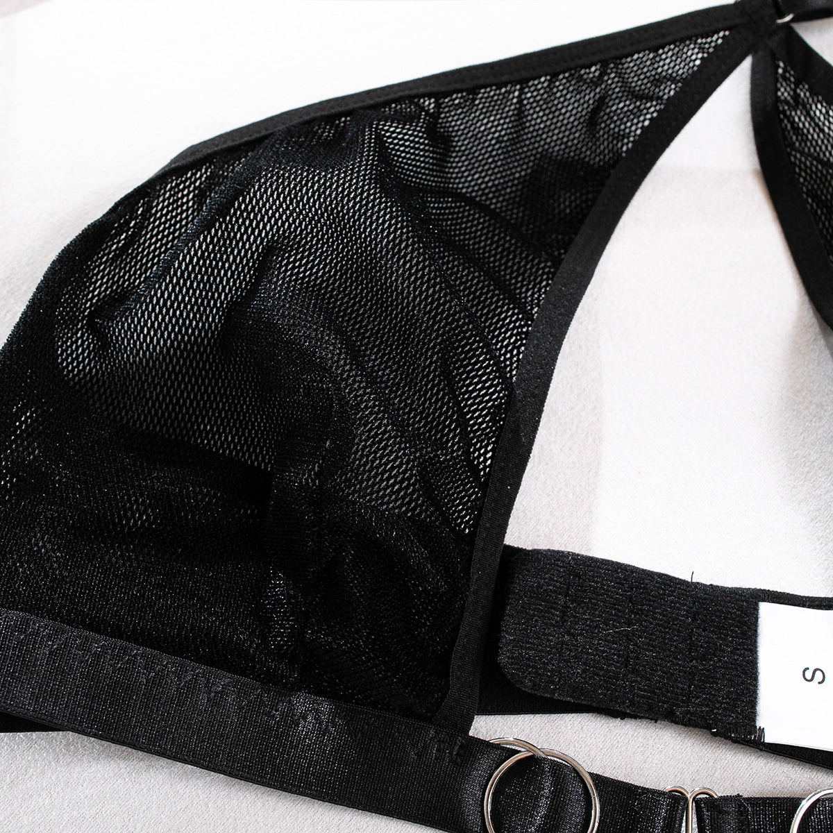 Biustonosz skrzyżowany z regulowanymi paskami komplet bielizny Jeanine