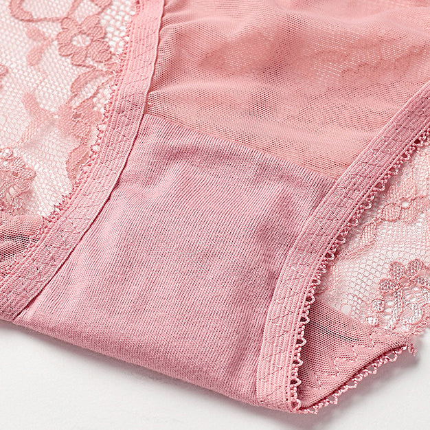 Koronkowe majtki ażurowe przewiewne na co dzień i specjalne okazje Evon