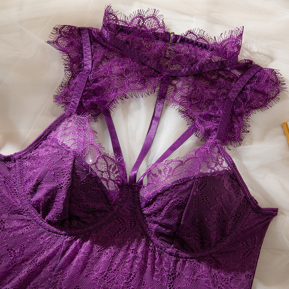 Body z koronkowym kołnierzykiem na specjalne okazje Evtimija