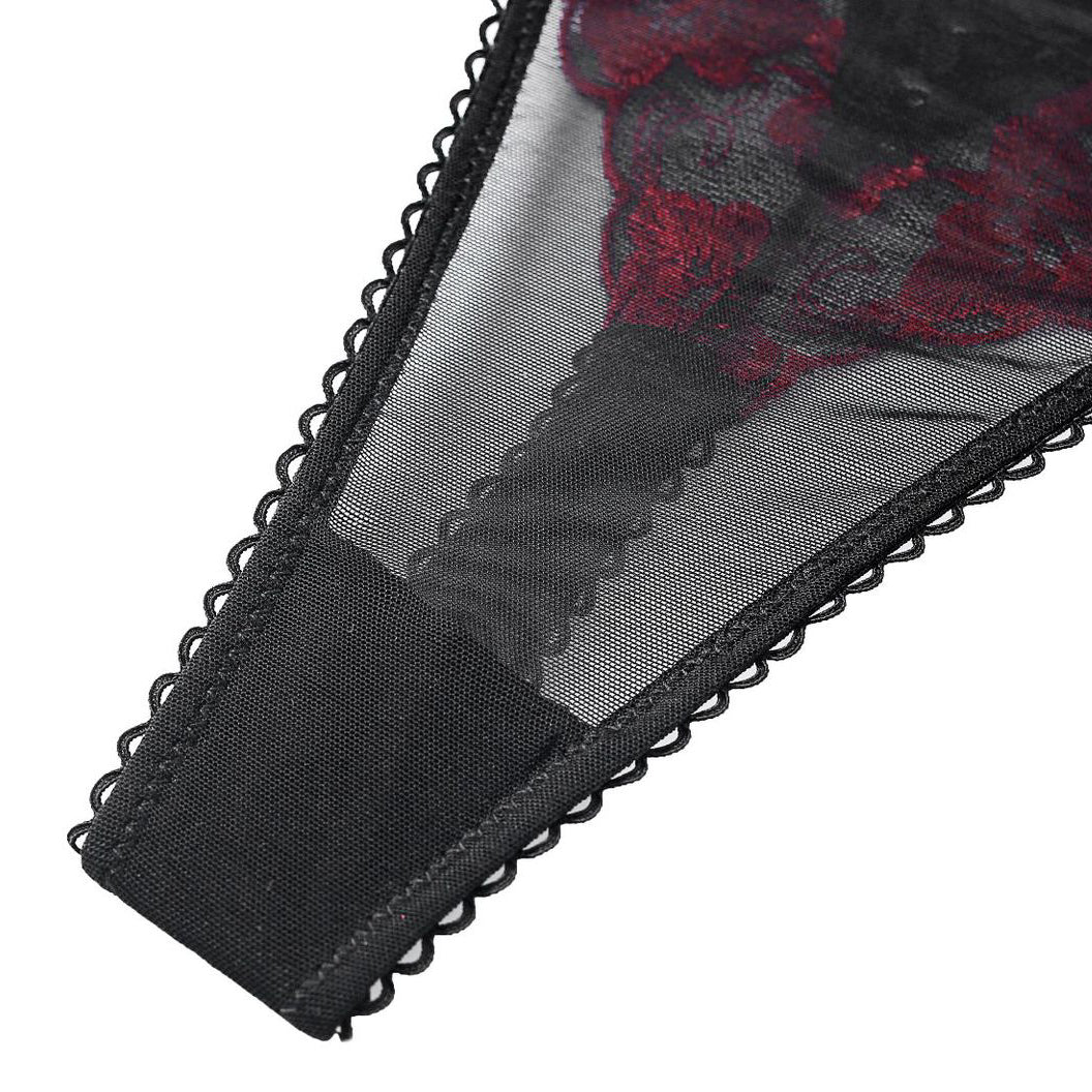 Stringi koronkowe biodrówki elegancka bielizna z delikatną koronką Paolina