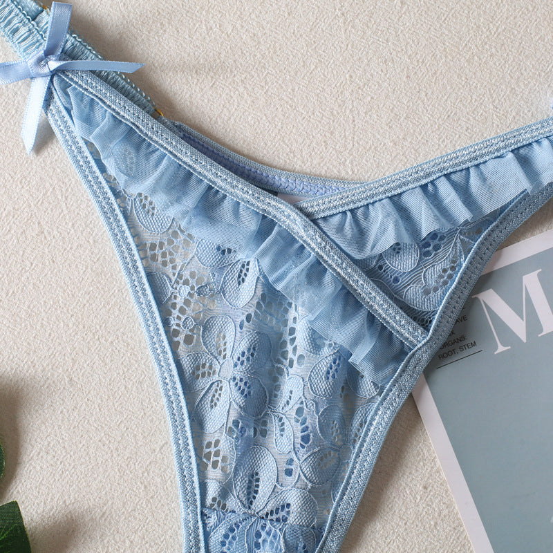 Komplet bielizny z subtelnymi detalami na specjalne okazje Hannchen