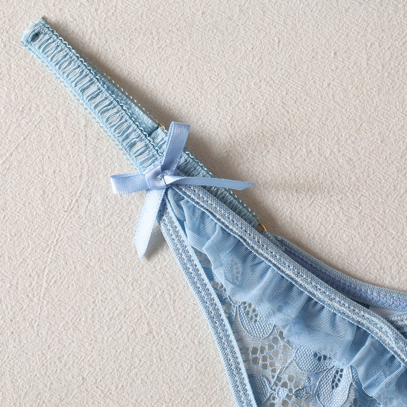 Komplet bielizny z subtelnymi detalami na specjalne okazje Hannchen