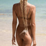 Bikini z regulowanym wiązaniem na plażę Sista