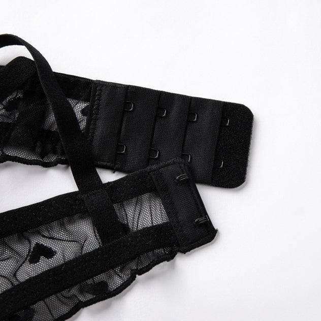 Zestaw bielizny z koronkowymi detalami na co dzień i specjalne okazje Heajung