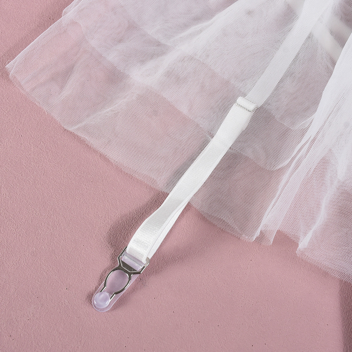 Komplet bielizny tiulowej z koronką na wyjątkowe okazje Alise