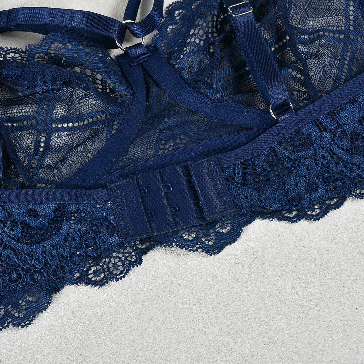 Komplet bielizny tiulowej z koronką na wyjątkowe okazje Alise