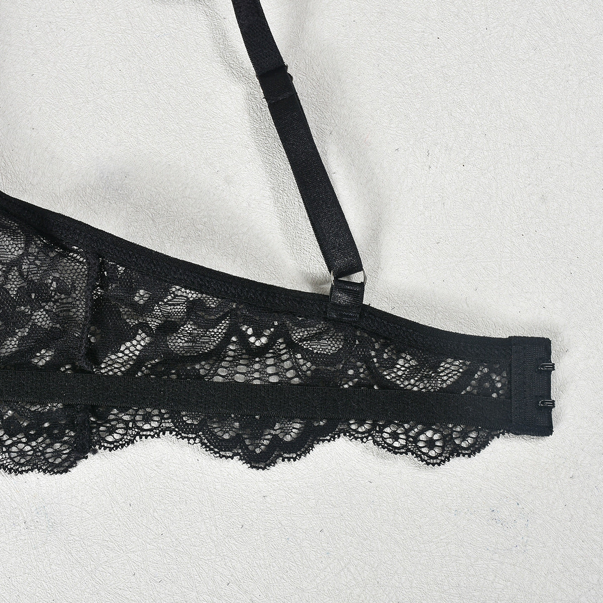 Komplet bielizny tiulowej z koronką na wyjątkowe okazje Alise