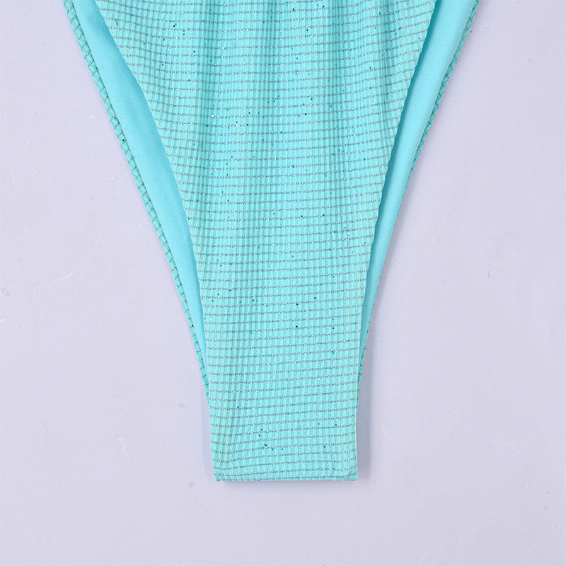 Bikini wiązane z regulowanymi ramiączkami na plażę i basen Deena