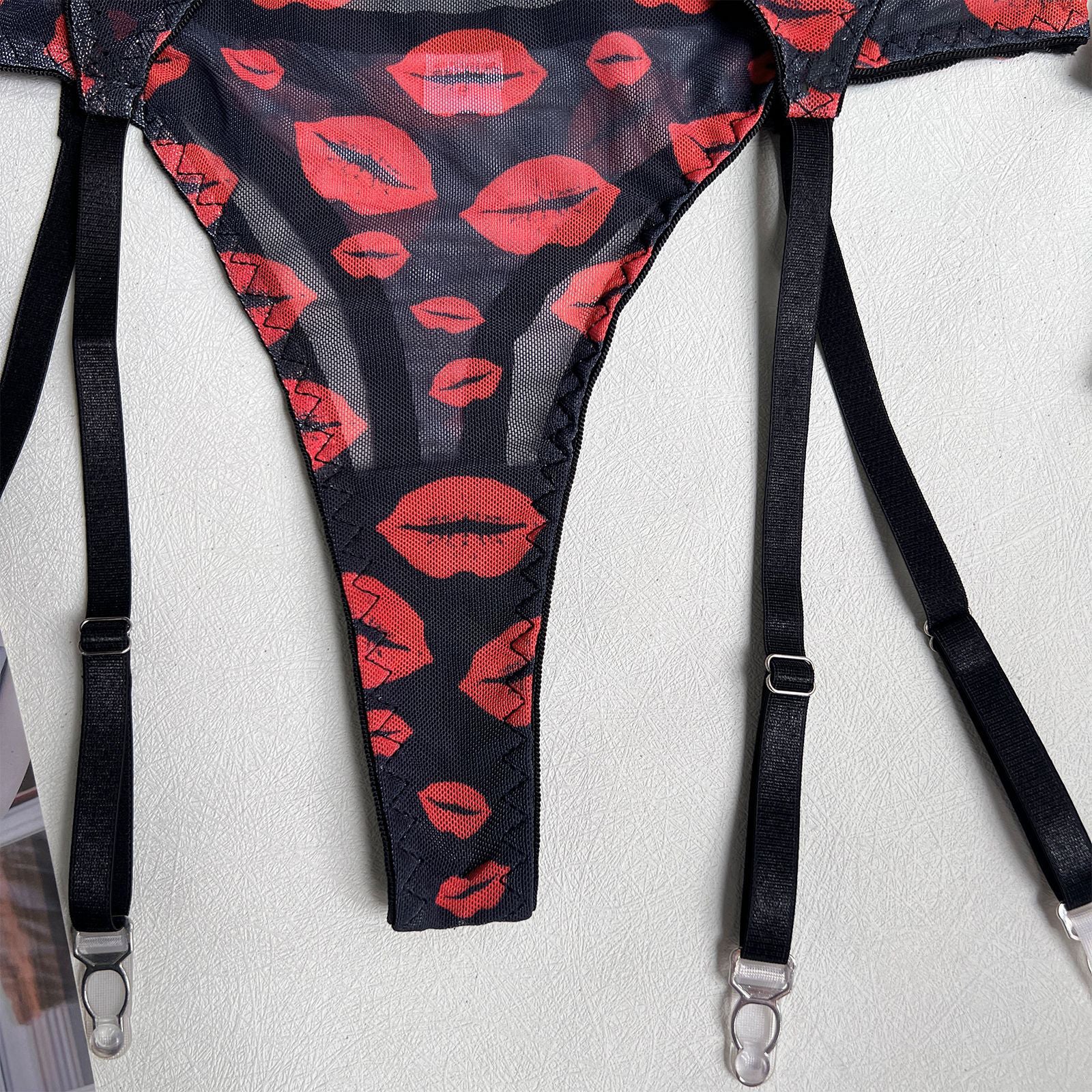 Komplet bielizny z rękawiczkami na specjalne okazje Lorena