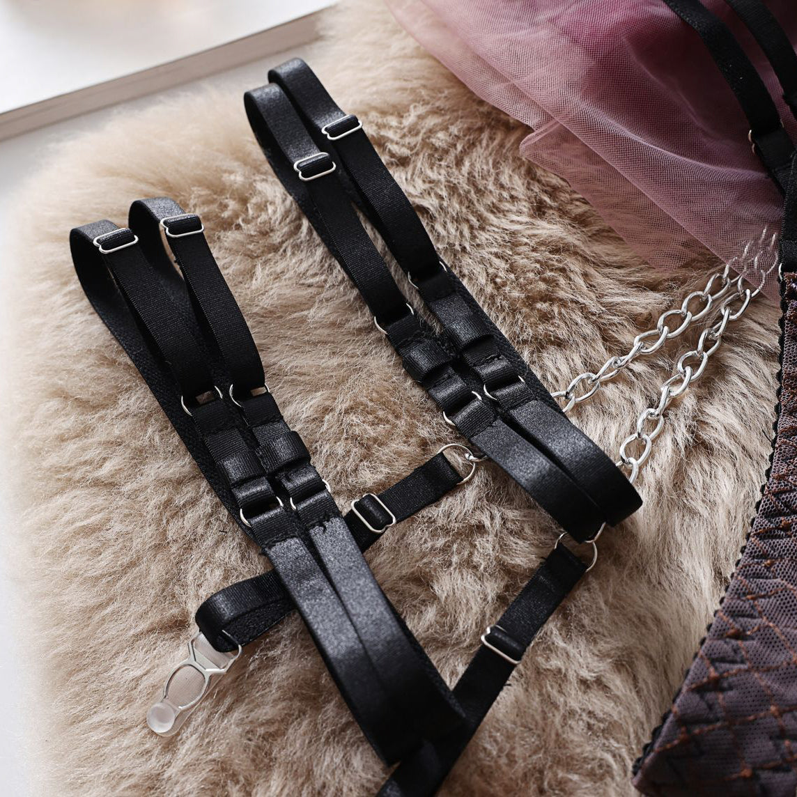 Komplet bielizny z koronką na wyjątkowe okazje Gritt