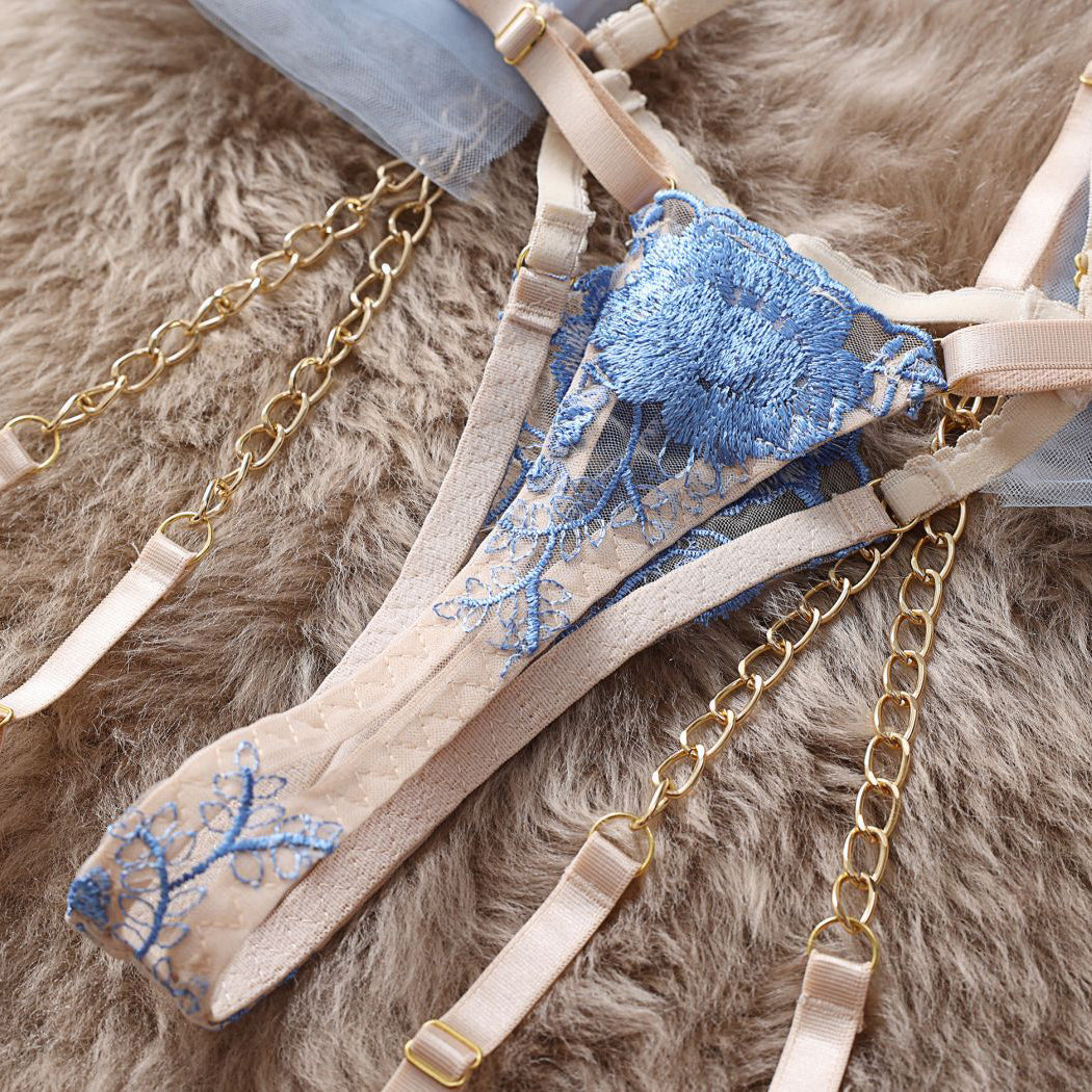 Komplet bielizny z koronką na wyjątkowe okazje Gritt