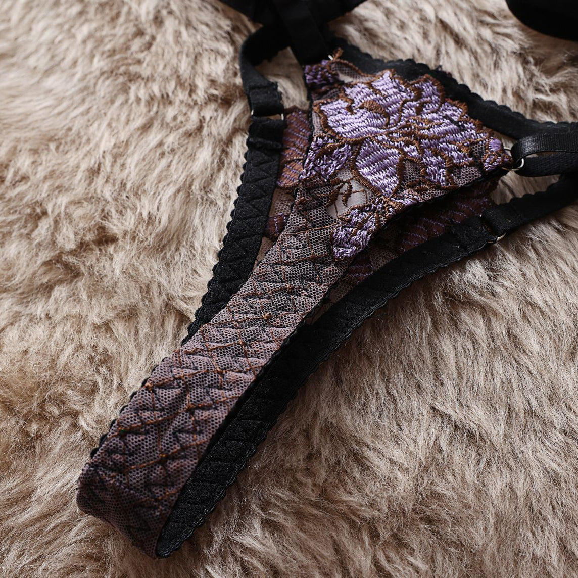 Komplet bielizny z koronką na wyjątkowe okazje Gritt