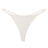 Figi bezszwowe z delikatnego materiału codzienne użytkowanie Noelly Biały