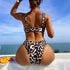 Bikini retro elastyczne na plażę i basen Siun