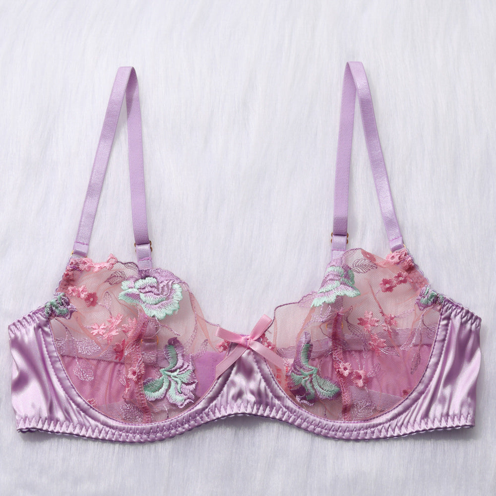 Komplet bielizny z haftem na specjalne okazje Kamila