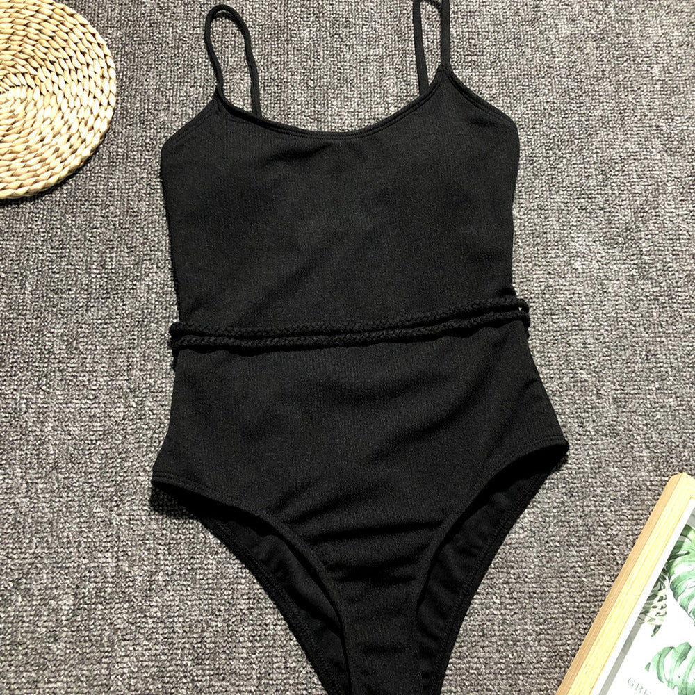 Jednoczęściowy strój kąpielowy taliowany na plażę Willa