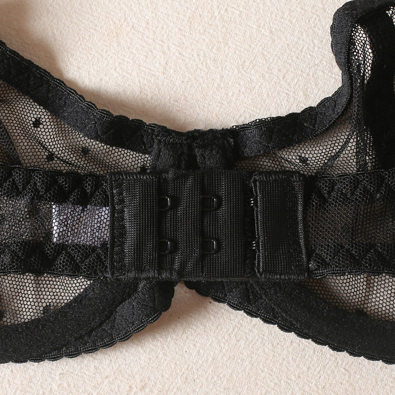 Komplet bielizny z siateczki z regulowanymi ramiączkami Gohar