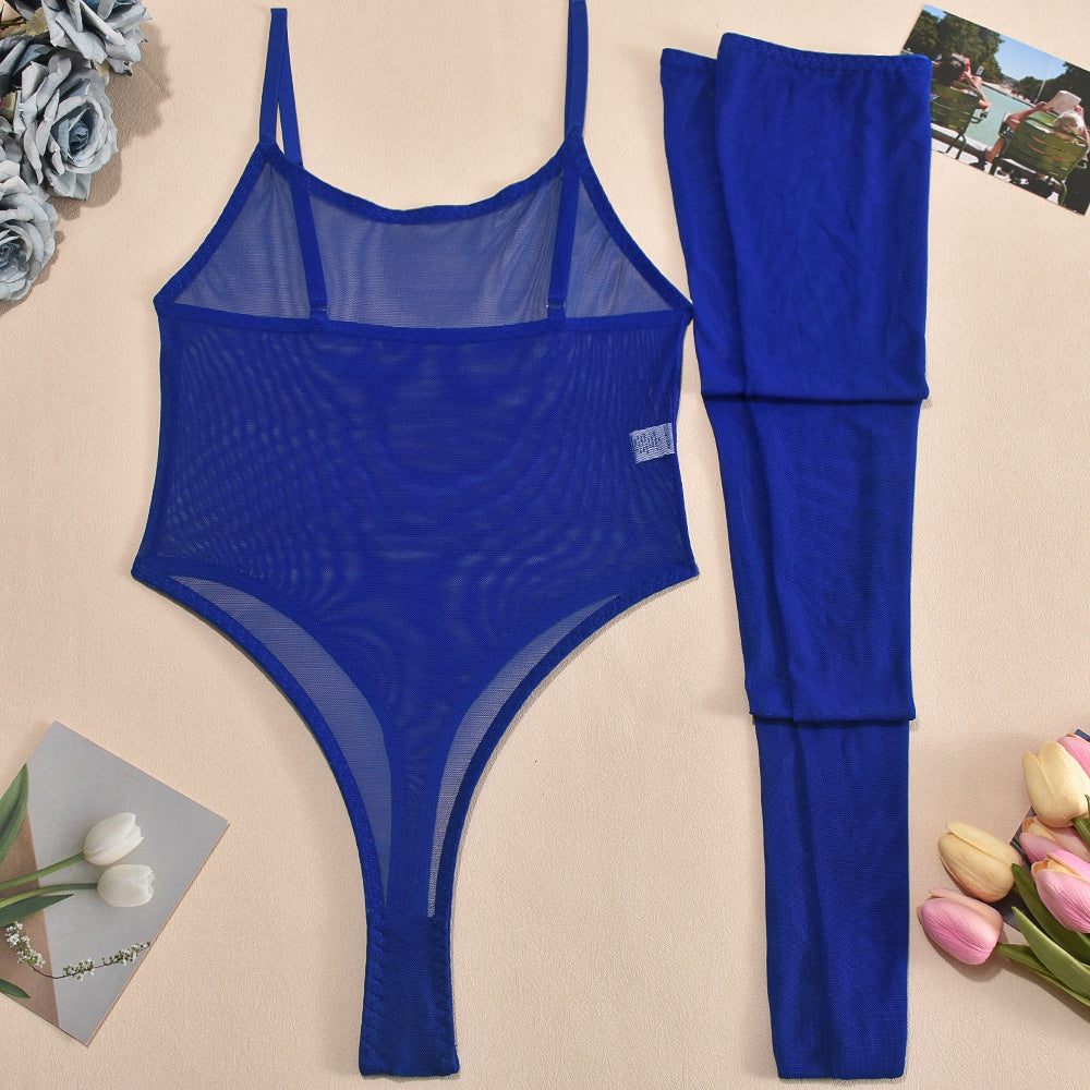 Body transparentne na wyjątkowe okazje Shemika Niebieski