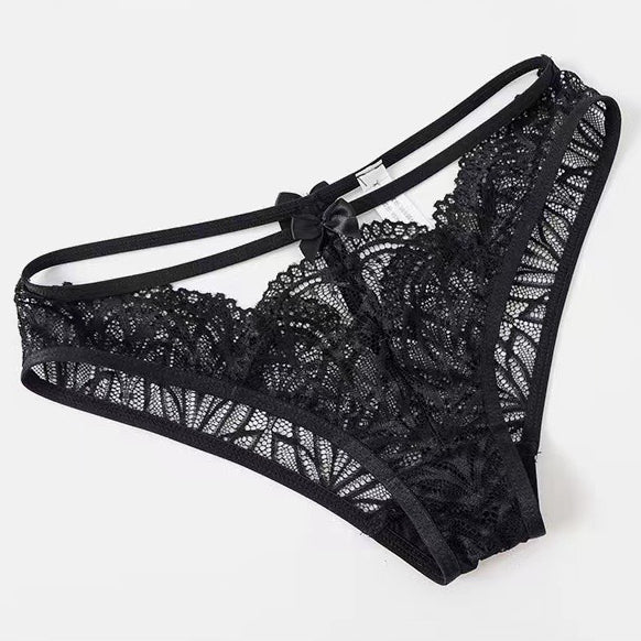 Figi koronkowe z dużym wycięciem dla podkreślenia sylwetki Drenusha