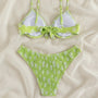 Bikini push-up plażowe z delikatnymi ramiączkami Salwa