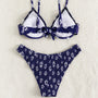 Bikini push-up plażowe z delikatnymi ramiączkami Salwa