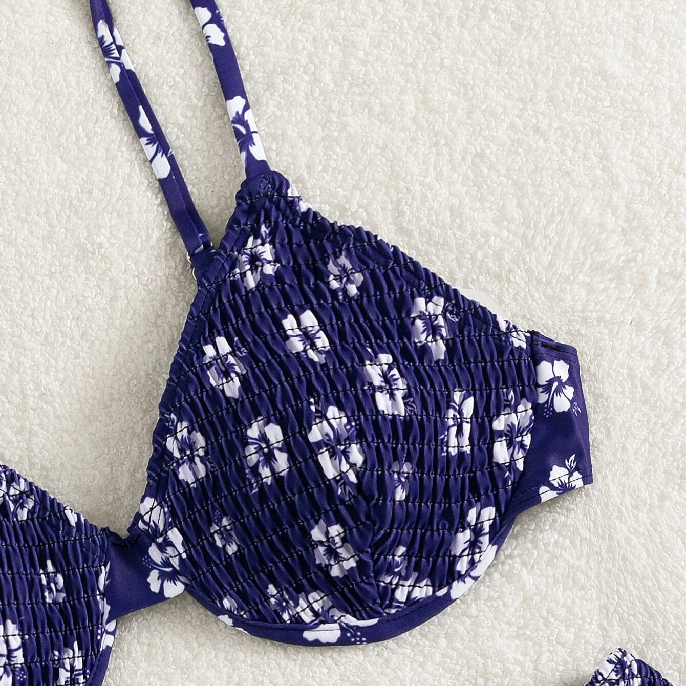 Bikini push-up plażowe z delikatnymi ramiączkami Salwa