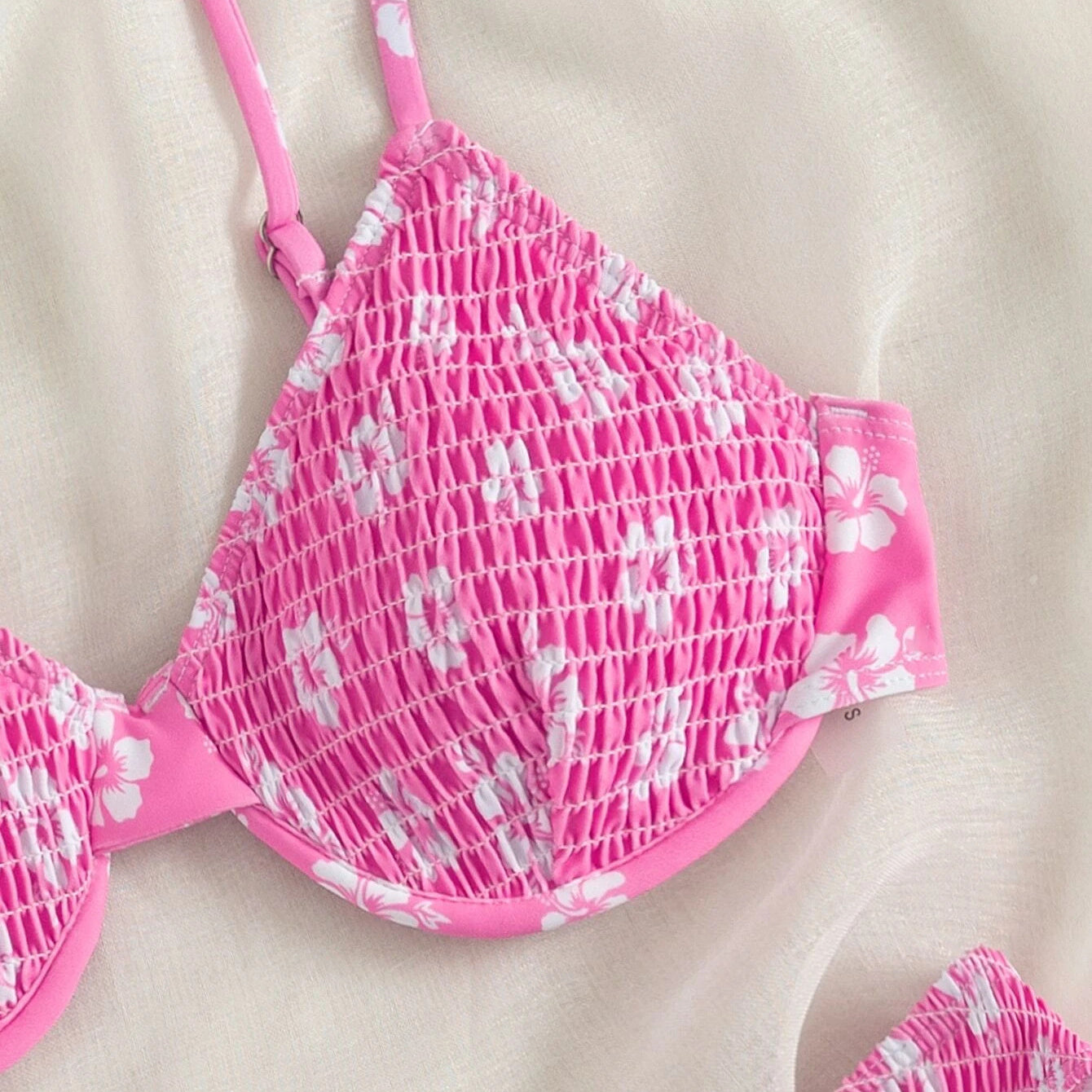 Bikini push-up plażowe z delikatnymi ramiączkami Salwa