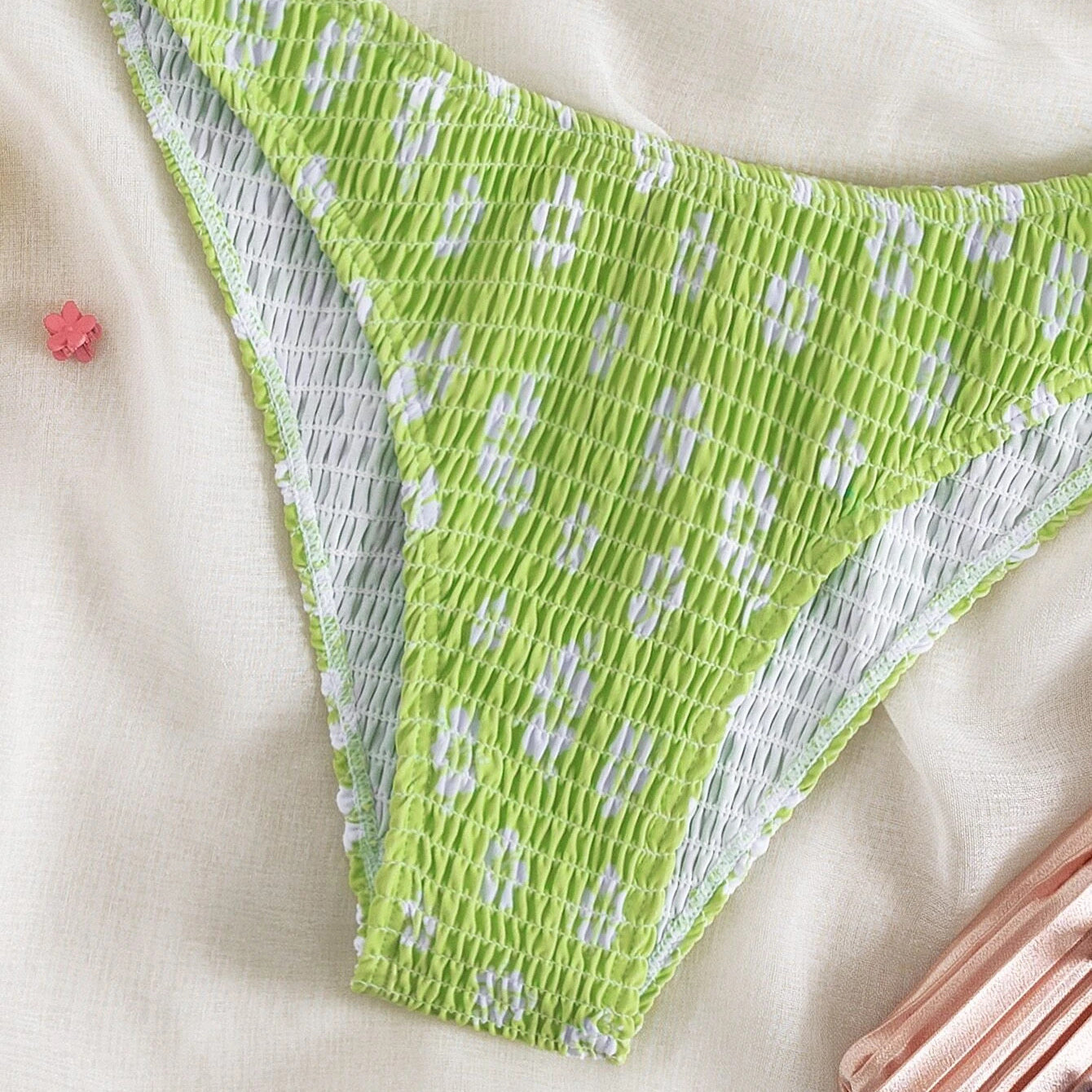 Bikini push-up plażowe z delikatnymi ramiączkami Salwa