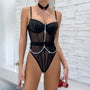 Body z łańcuszkiem eleganckie na wyjątkowe okazje Folline