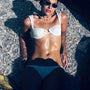 Bikini z półmiseczkami na plażę i wakacje Rubye