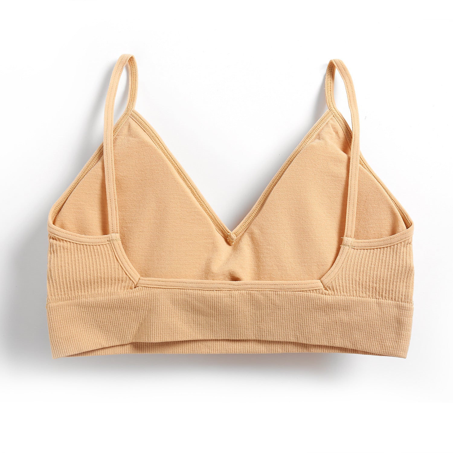 Braletka prążkowana elastyczna na co dzień Fatlinda