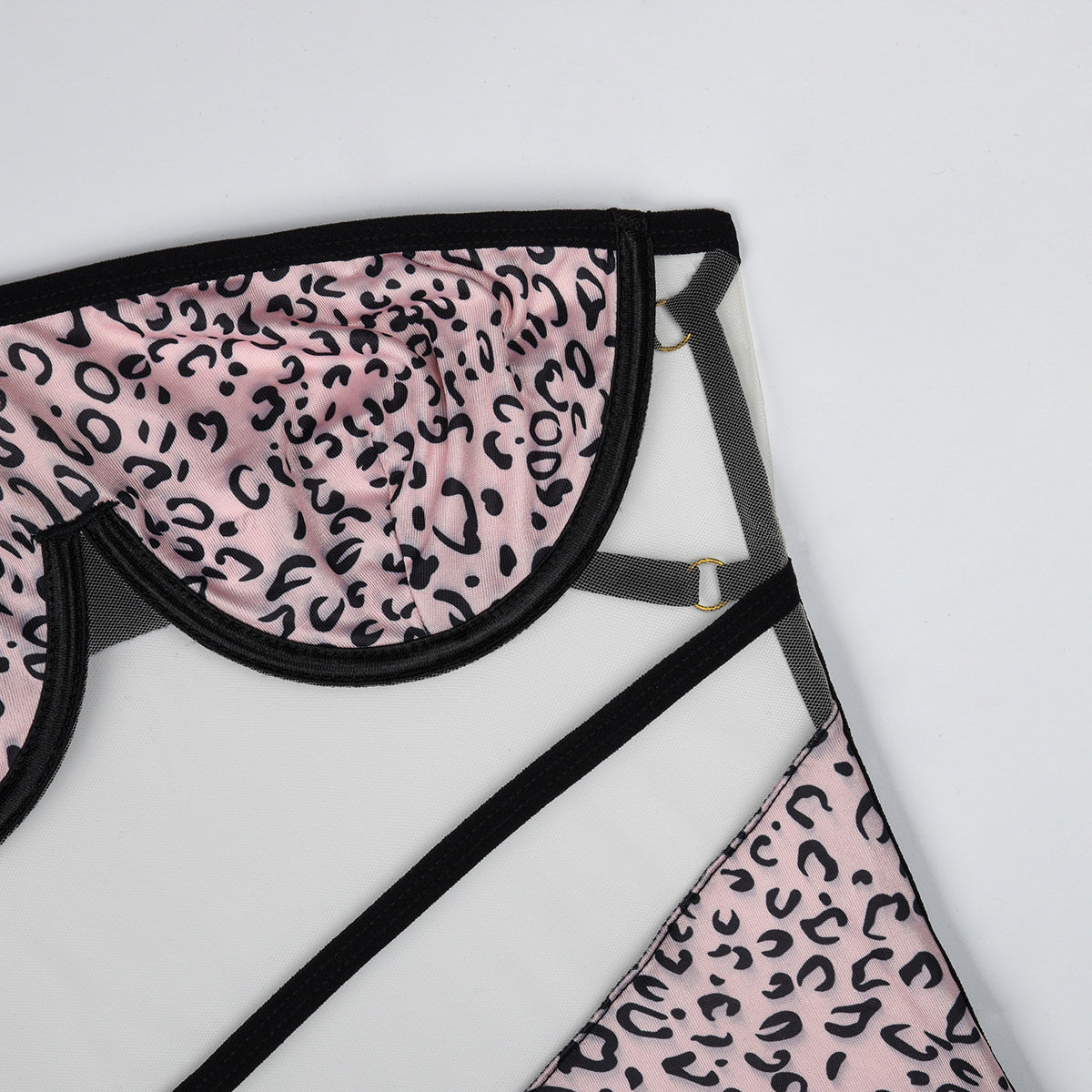 Body damskie z transparentnym klinem na wieczór i co dzień Sapna