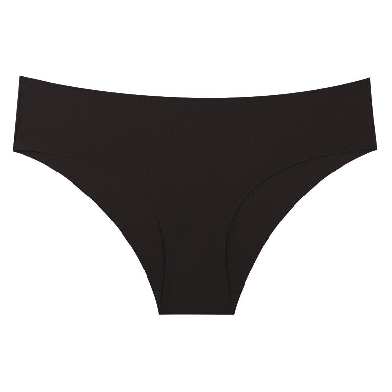 Figi bezszwowe gładkie niewidoczne pod ubraniem Omega Czarny