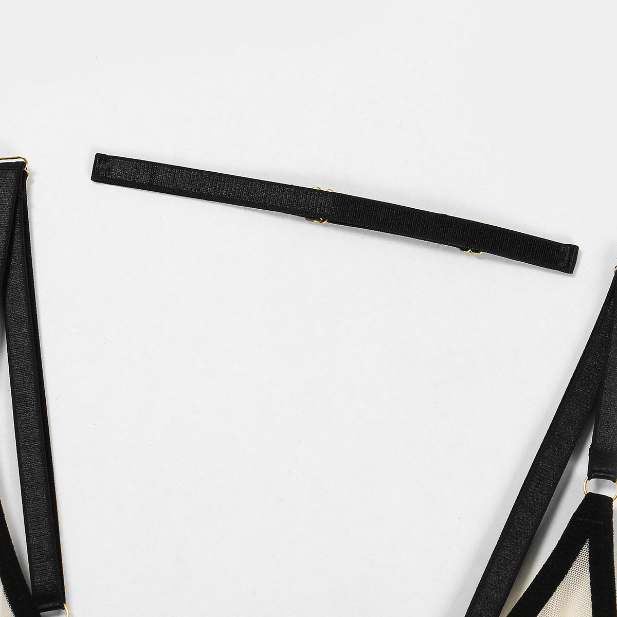 Body modelujące z przezroczystymi wstawkami Thomasa