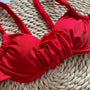 Bikini damskie z kwiatami 3D na lato Mui