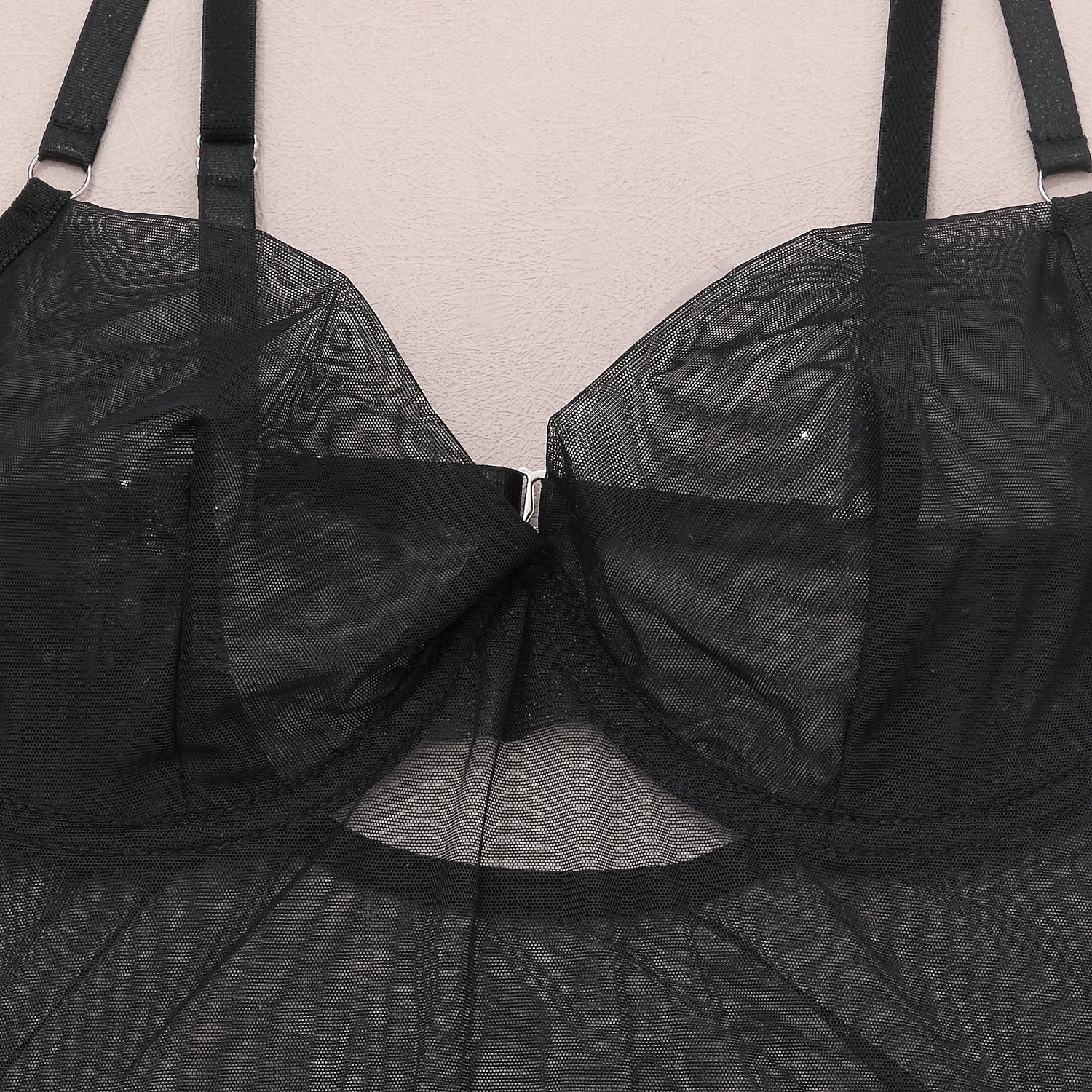 Body z pasem do pończoch z regulowanymi paskami bielizna damska Naydenka