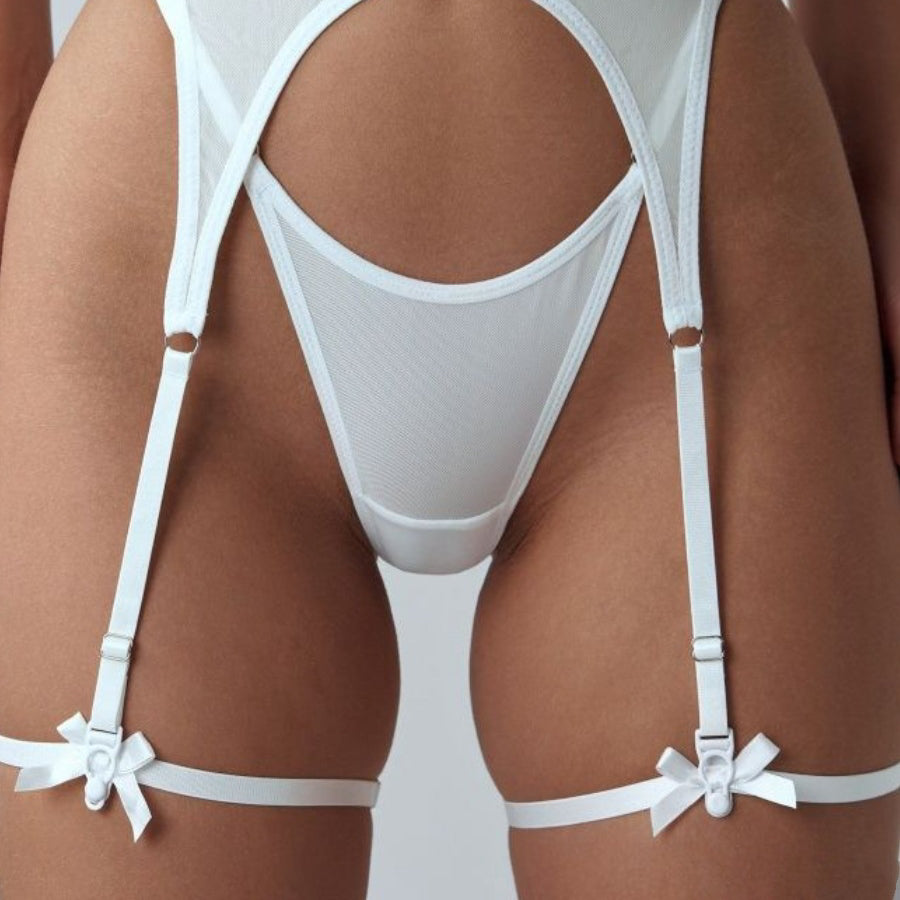 Komplet bielizny z delikatnych materiałów na romantyczne wieczory Carmelita