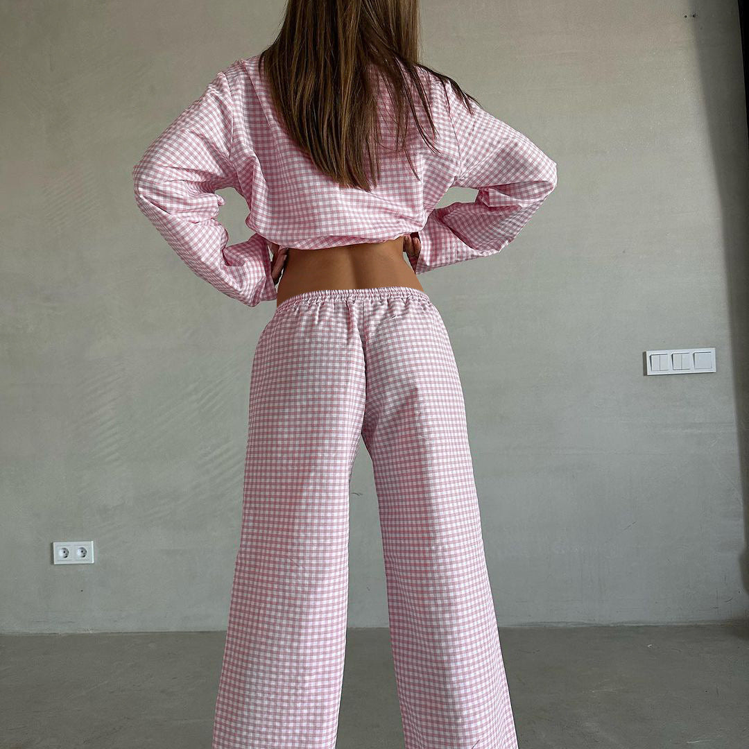 Piżama zimowa dwuczęściowa z miękkiej tkaniny Branislavka