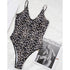 Strój kąpielowy wiązany z wzorem w leoparda Kisha Lampart