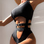 Strój kąpielowy z elementami harness na lato Lata