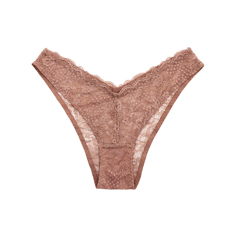 Figi koronkowe codzienne i na specjalne okazje Bozana Kawowy