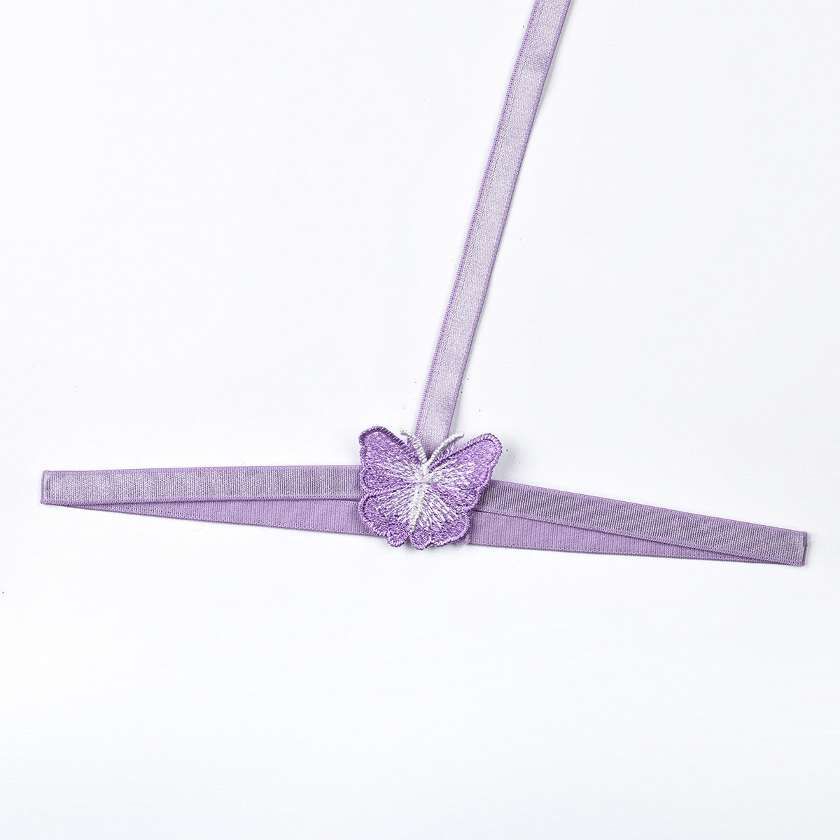 Komplet bielizny z haftem w kształcie motyli koronkowy Latika