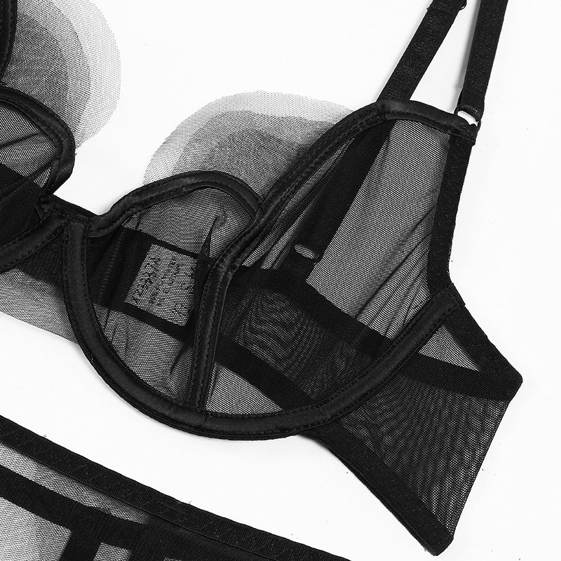 Komplet bielizny z delikatnej koronki na romantyczne wieczory Kaliope