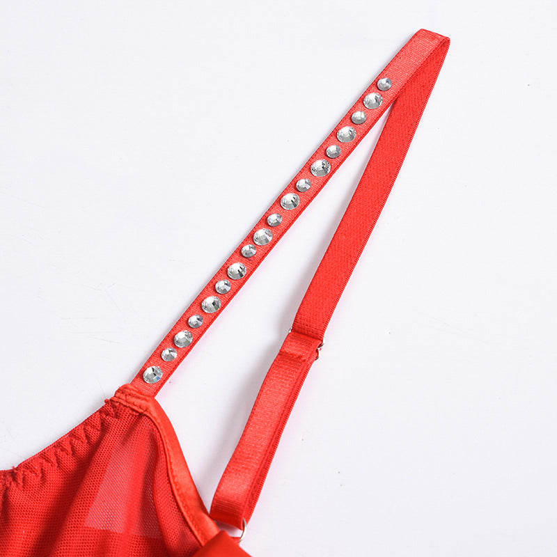 Body z kokardą i łańcuszkiem na specjalne okazje Harriette